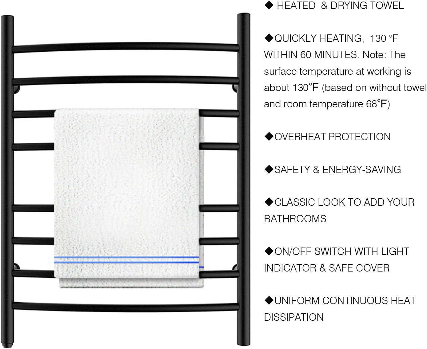 Curved Towel Rail Towel Warmer