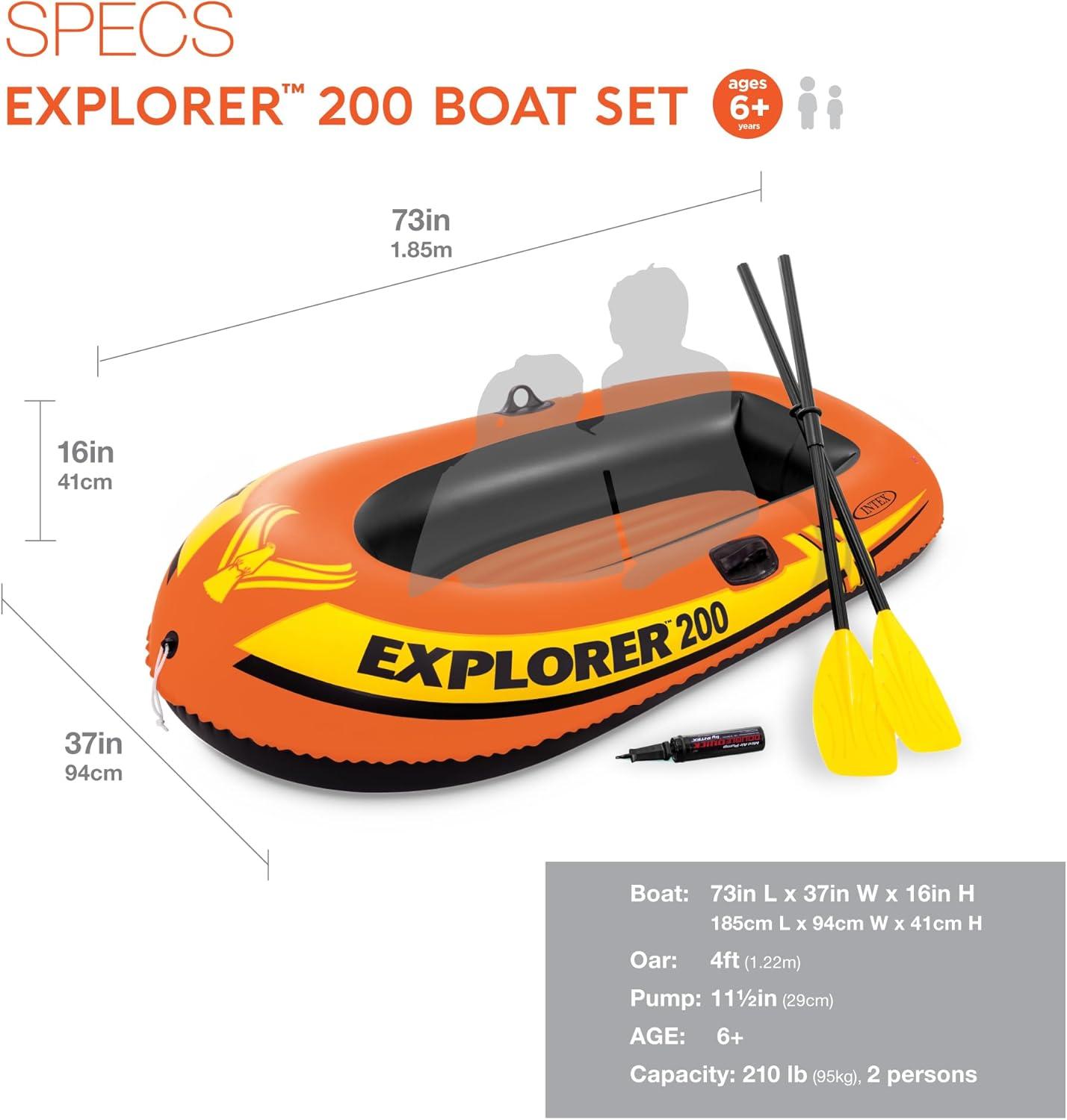 Intex Explorer 200 Inflatable Raft