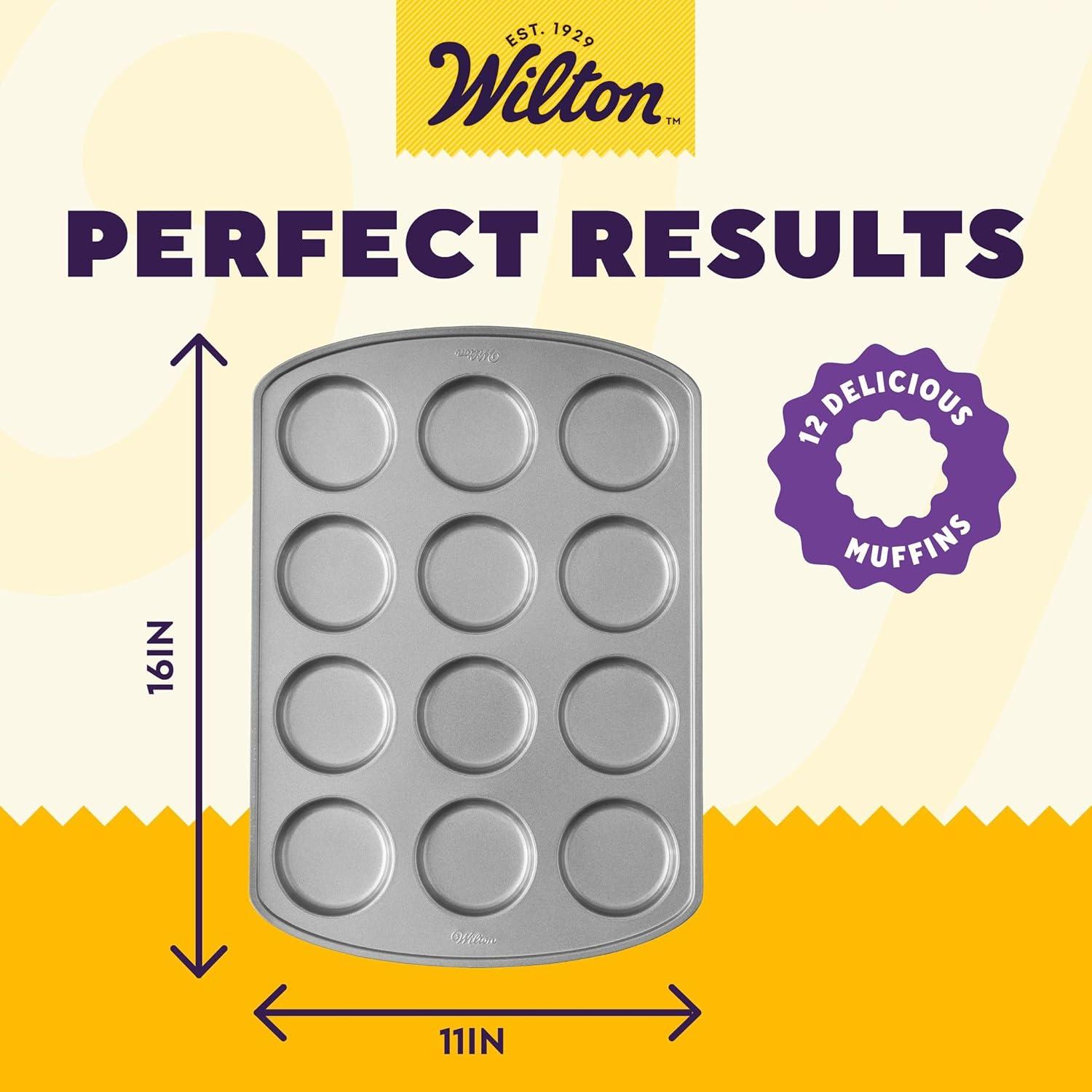 Wilton Perfect Results Premium Non-Stick Muffin Top Pan