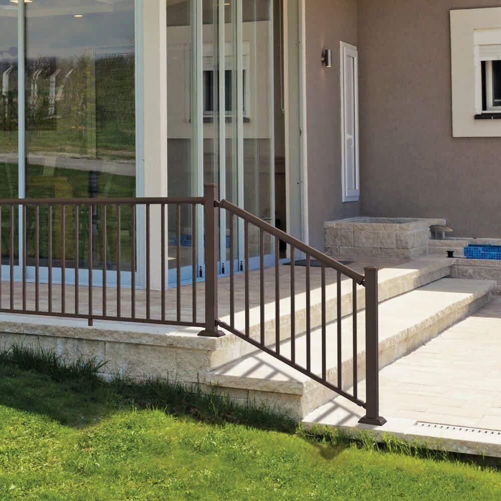 Barrette Outdoor Living VersaRail Winchester 36'' H x 72'' W Aluminum Porch And Stair Railings