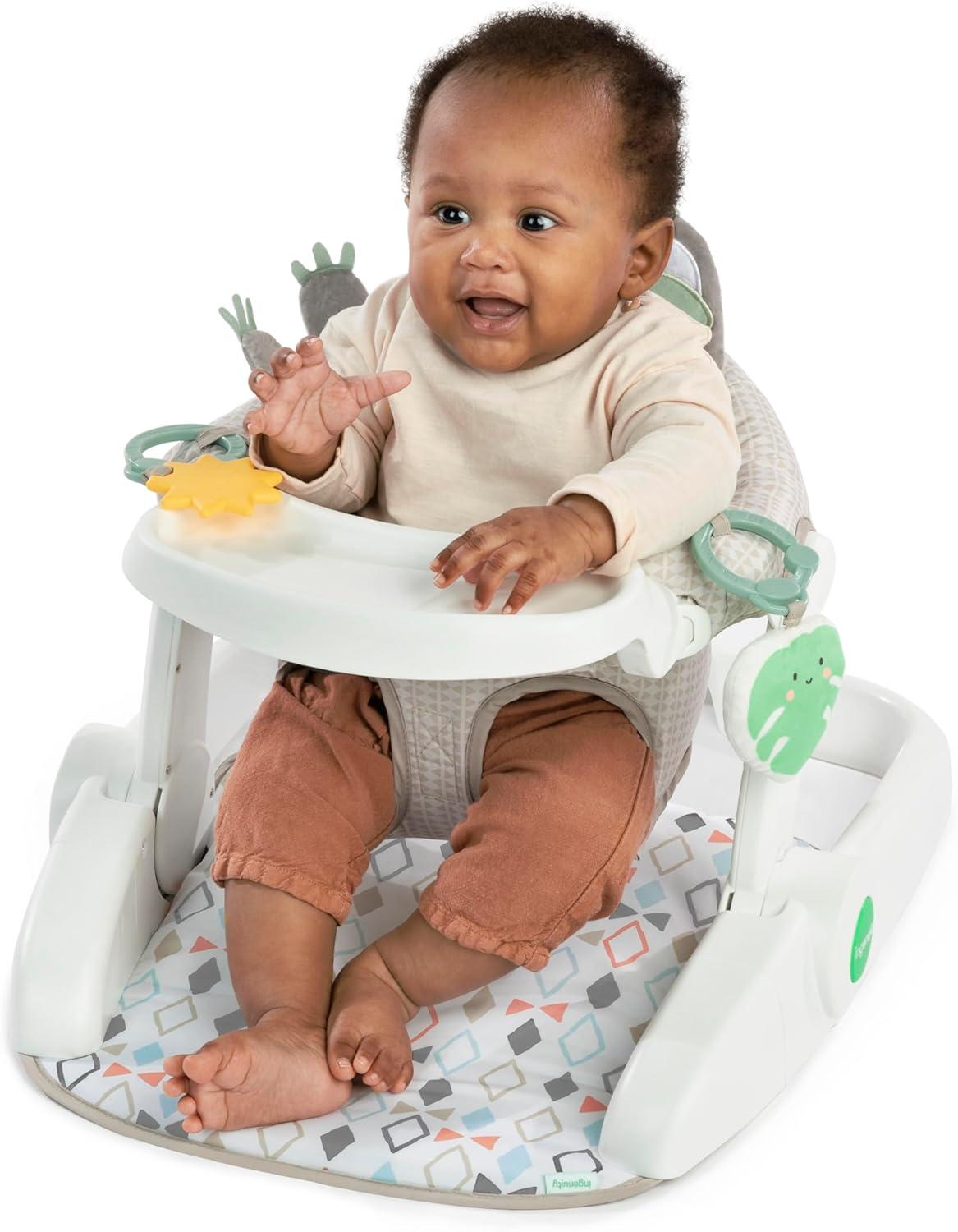 Ingenuity Prop Spot 2-in-1 Sit-Up Infant Floor Seat - Green