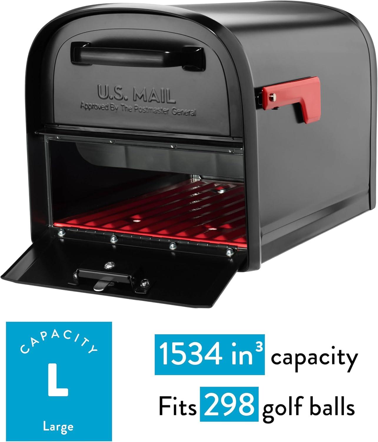 Architectural Mailboxes Oasis 360 Locking Post Mounted Mailbox