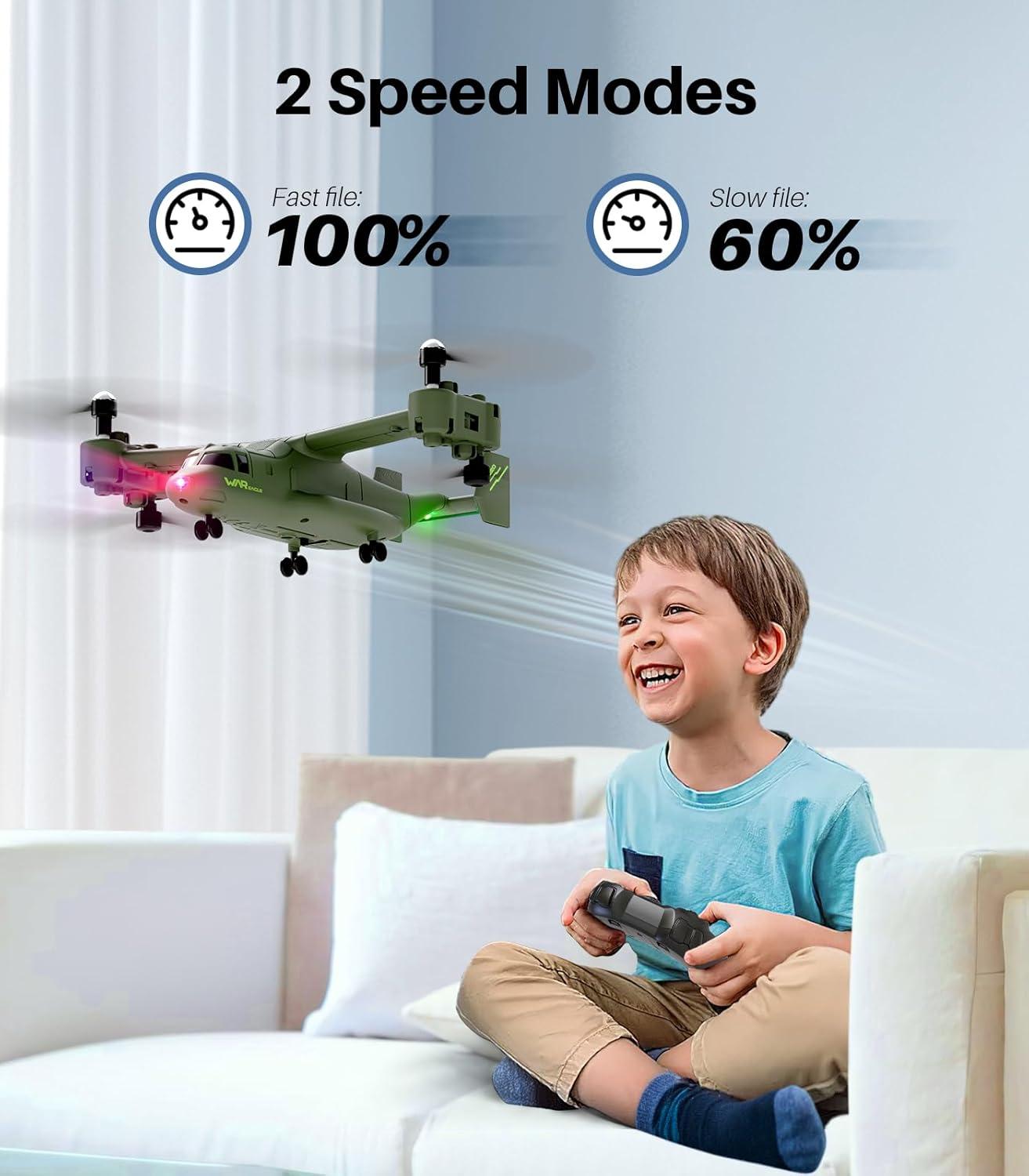 SYMA X550 Military RC Helicopters, 4 Channel Remote Control Helicopter with High & Low Speed, Multiple Stunt Flying, Altitude Hold and LED Light, Army Model for Display and Collectibles