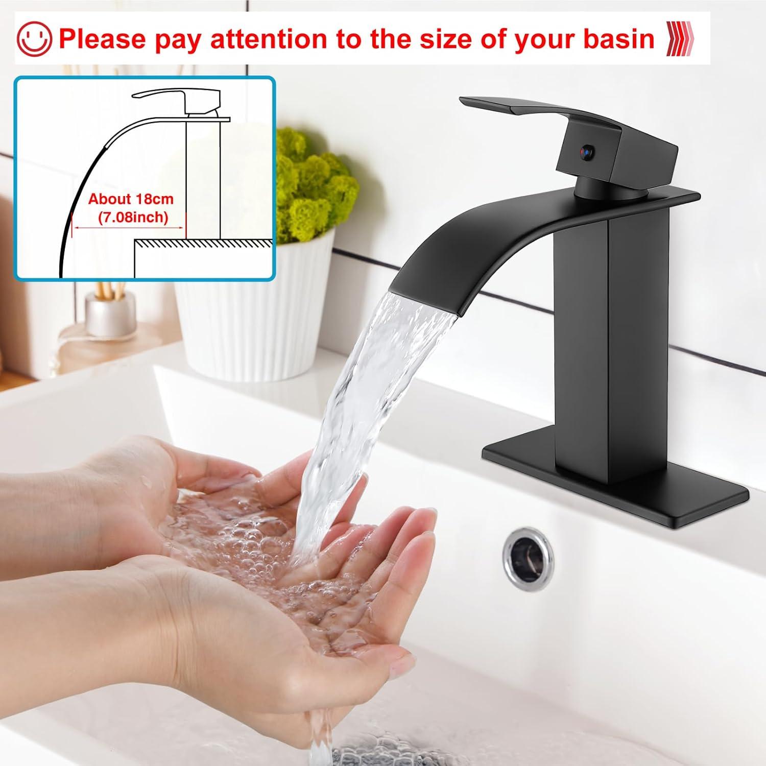 Single-Hole Single-handle Bathroom Faucet