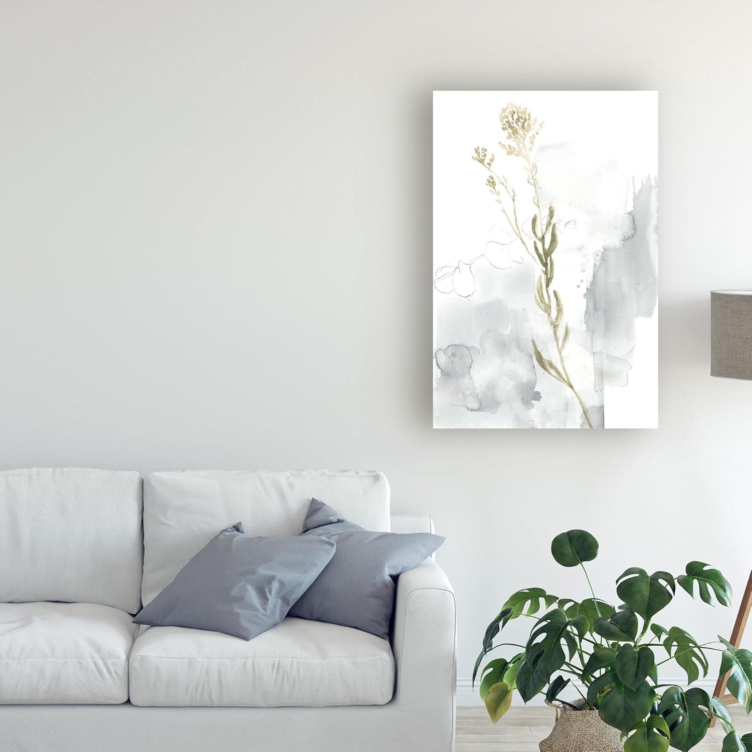 Jennifer Goldberger Wildflower Triptych III Canvas Art
