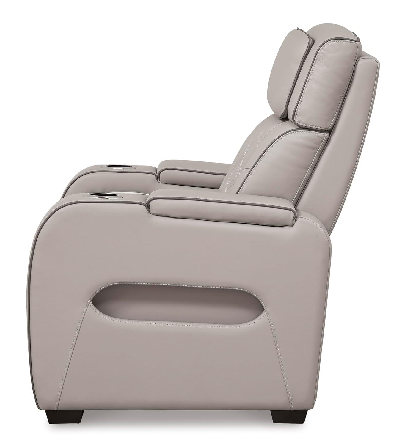 Signature Design by Ashley Boyington Gray Power Recliner