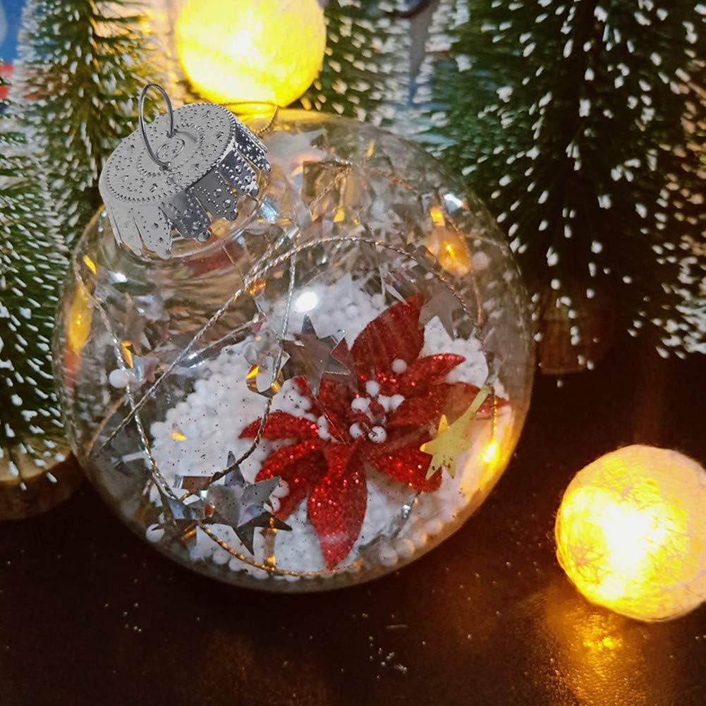 Clearance! Christmas Ornaments 12Pc Christmas Plastic Balls B, 12X Plastic Balls Christmas Decorations Off Promotions!