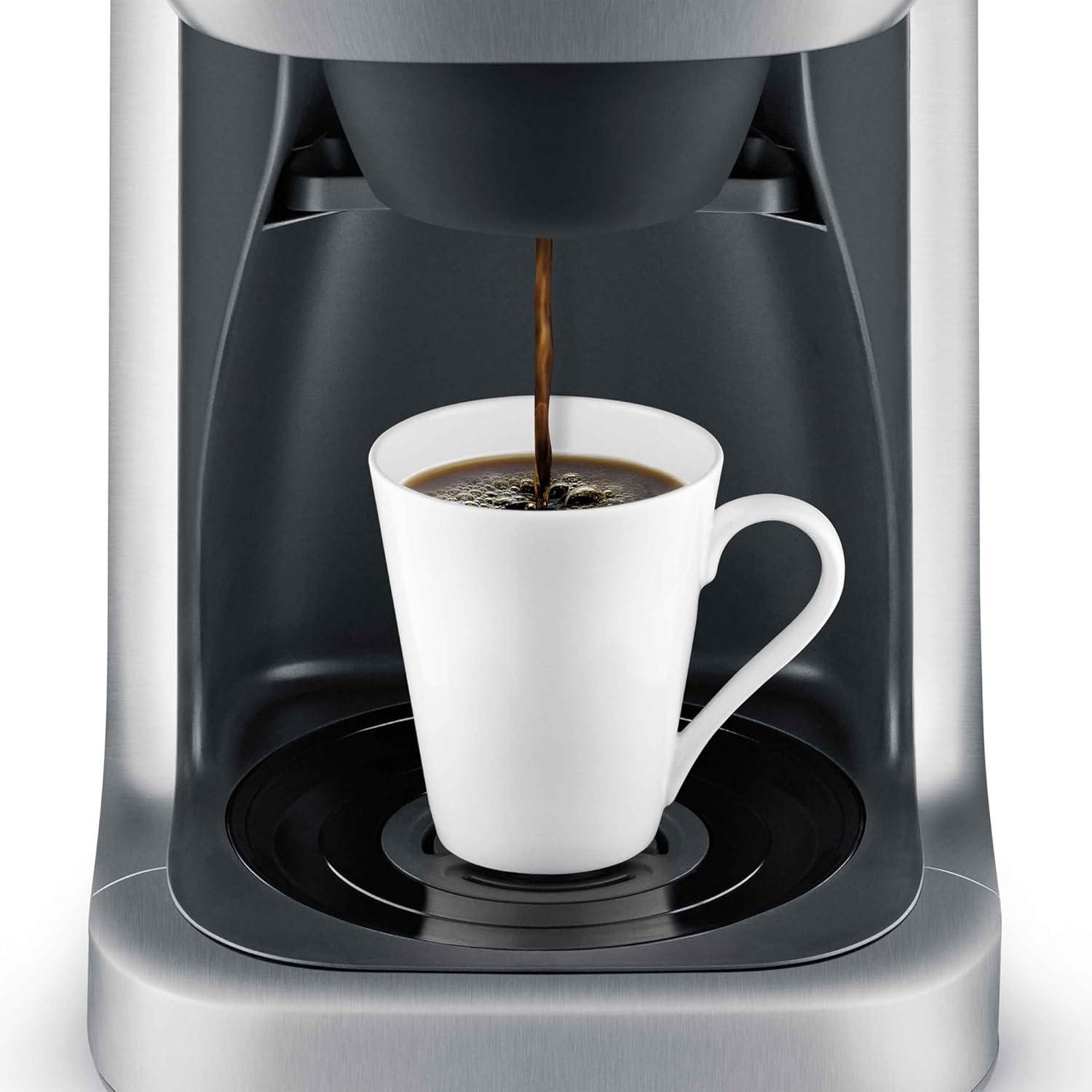 Breville 12c Grind Control Drip Coffee Maker Brushed Stainless Steel BDC650BSS: Programmable Grinder, Thermal Carafe