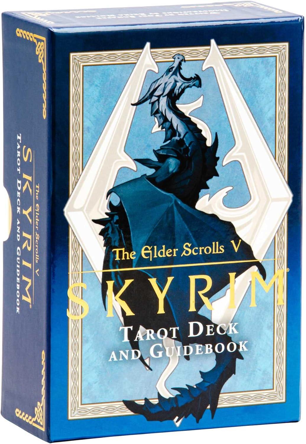 Elder Scrolls V Skyrim Illustrated Tarot Deck and Guidebook