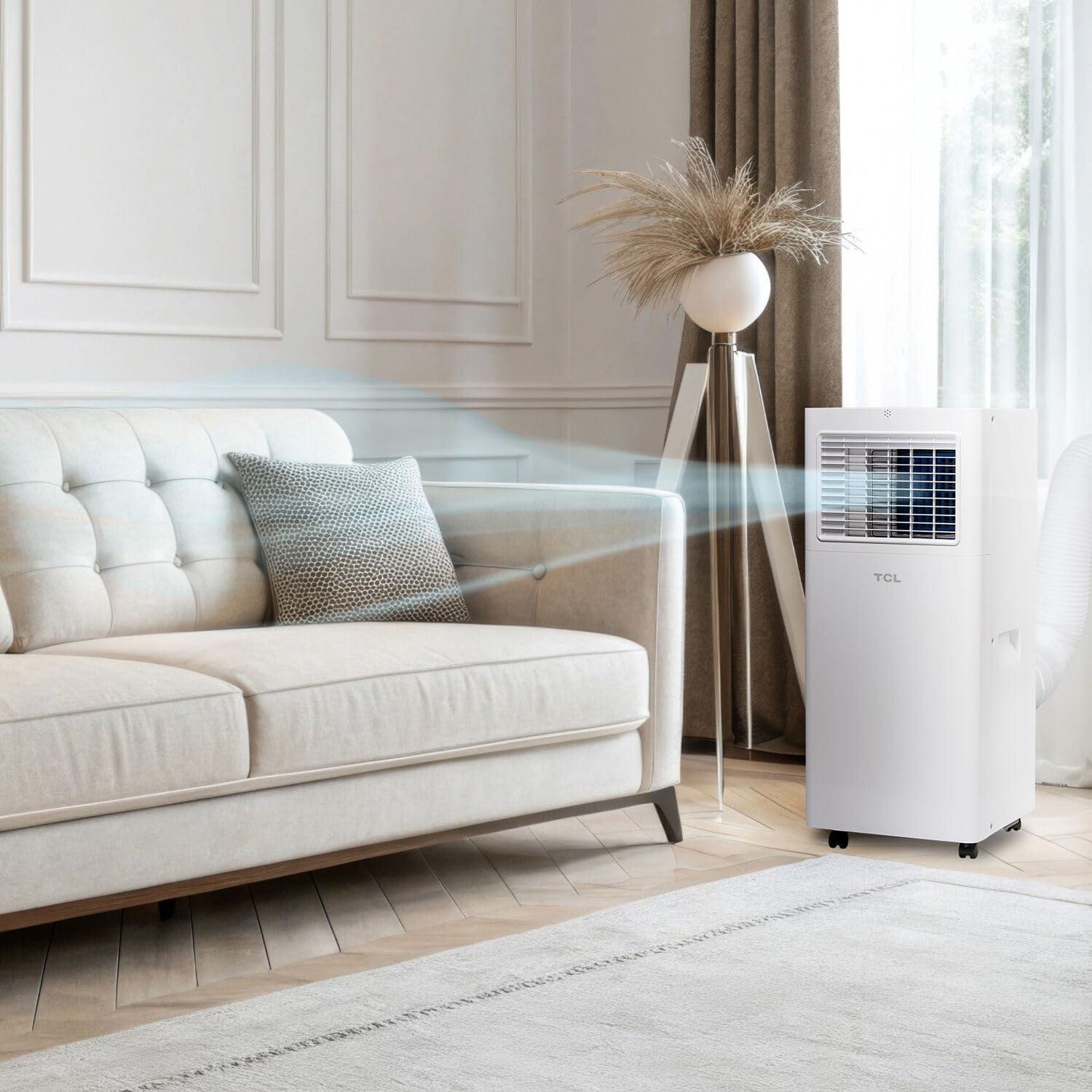 TCL TCL 5000 BTU Wi-Fi Connected Portable Air Conditioner with Remote Included