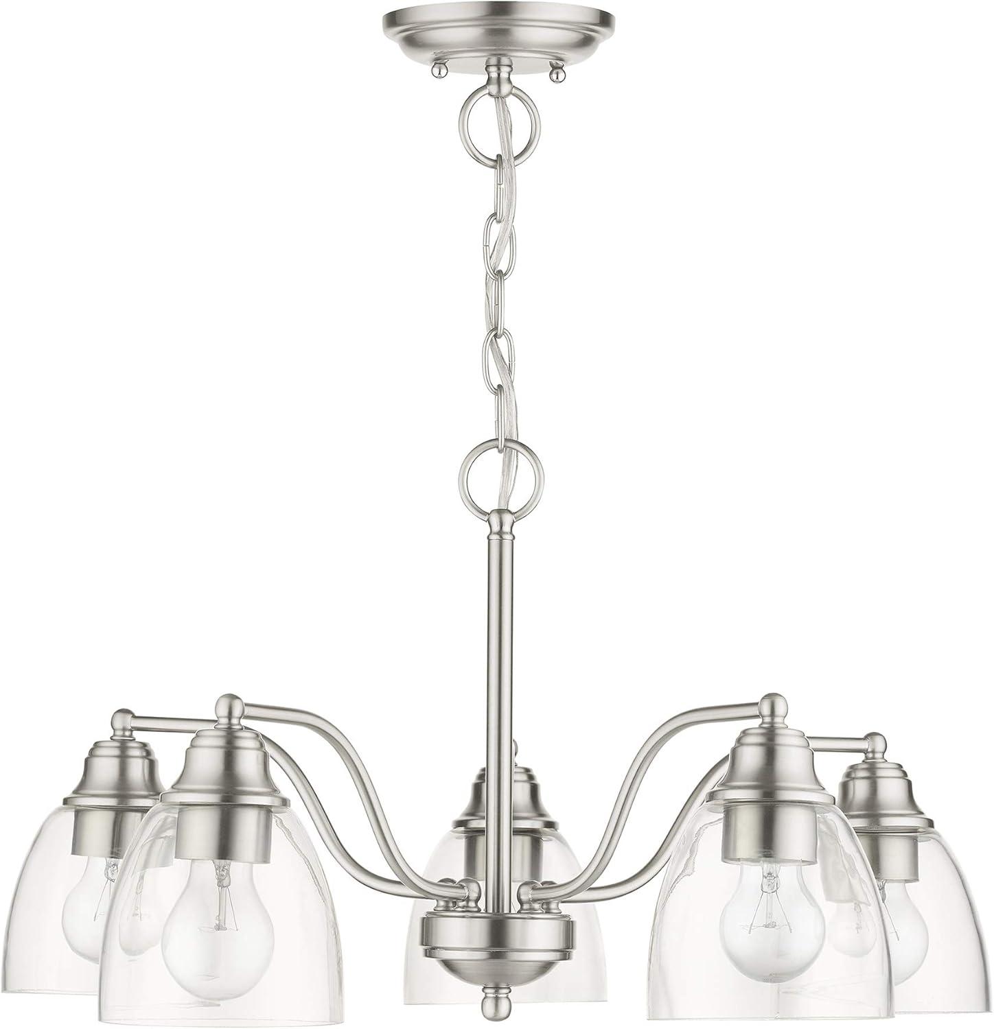 Livex Lighting Montgomery 5 - Light Chandelier in  Brushed Nickel