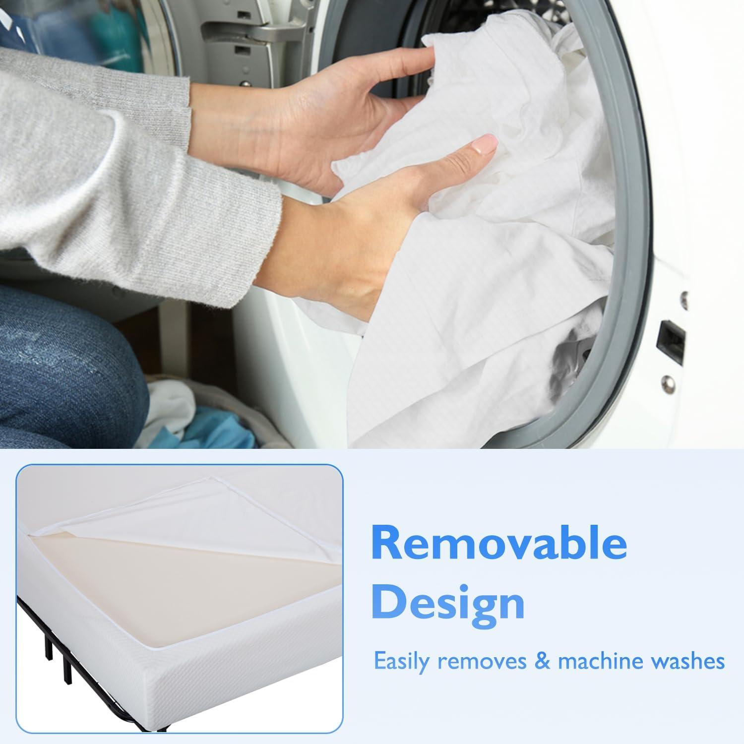 FDW 8 inch California King Mattress Gel Memory Foam Mattress for Cool Sleep & Pressure Relief/CertiPUR-US Certified/Bed-in-a-Box,California King