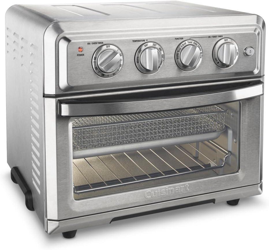 Stainless Steel 6-Slice Air Fryer Convection Toaster Oven