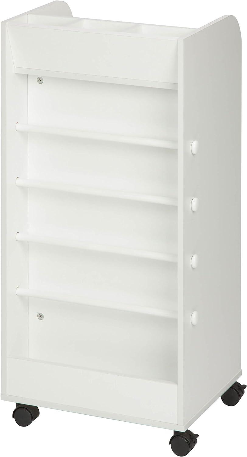 Honey-Can-Do 3-Drawer Particleboard Craft Storage Cart, White