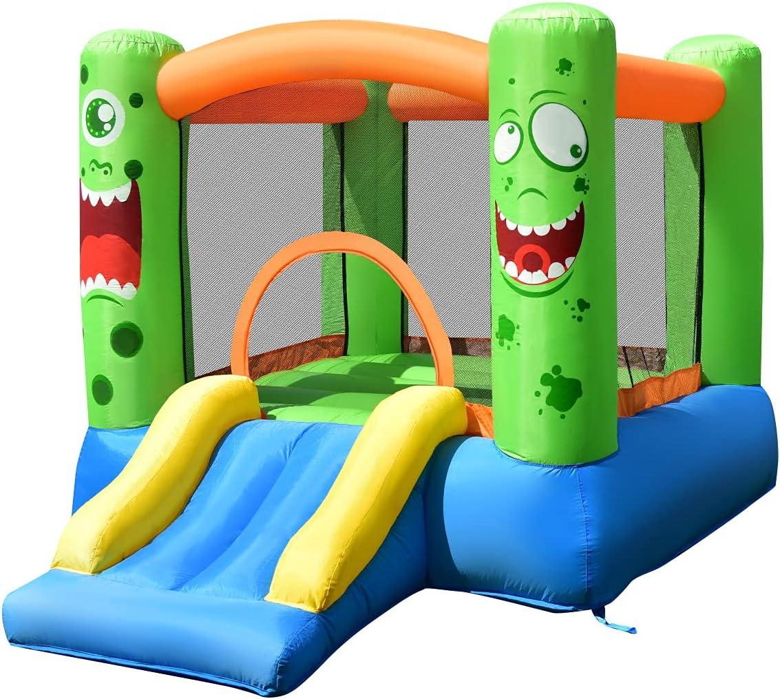 Costway Inflatable Bounce Castle Kids Jumping Bouncer Indoor Outdoor Blower Excluded