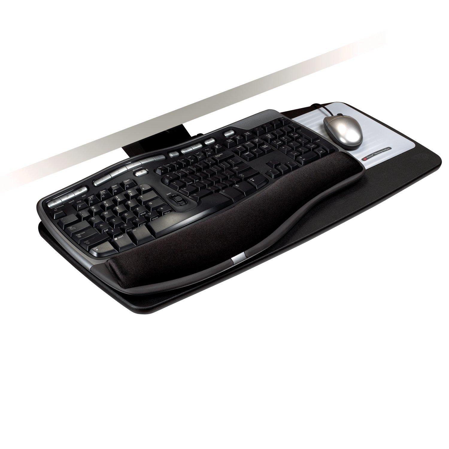 3M 3M Easy Adjustable Keyboard Tray 28'' H x 12.7'' W Desk
