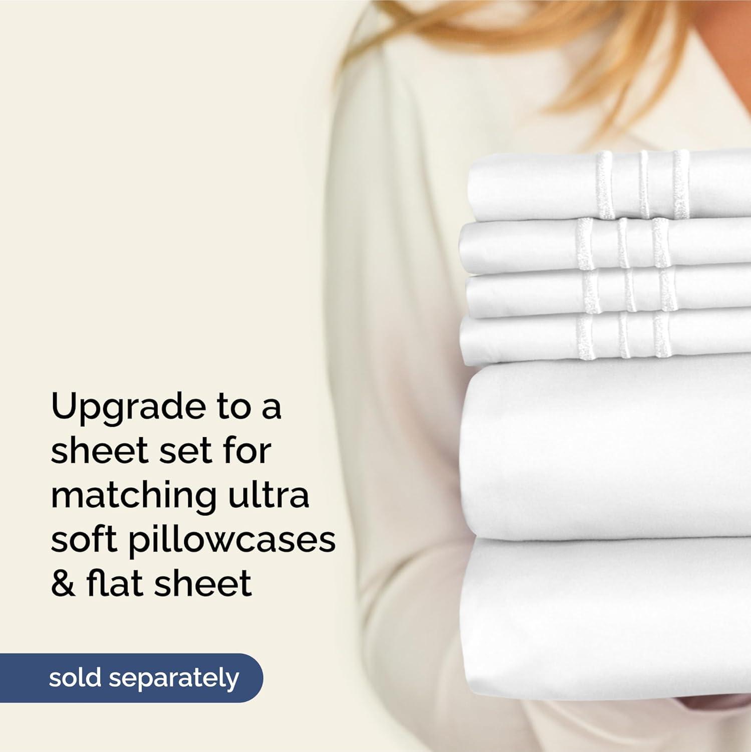 Microfiber Fitted Sheet 18" - 24" Inch Extra Deep Pocket - CGK Linens