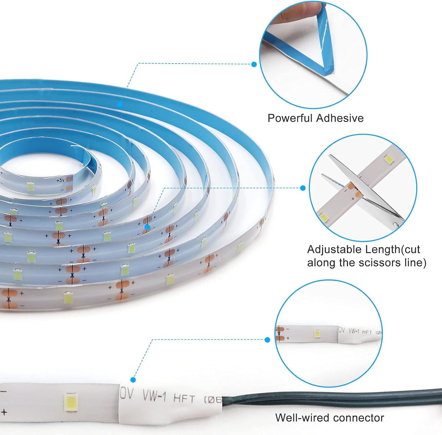 Smart Direct Indoor/Outdoor 3M Battery Operated Led Strip Lights