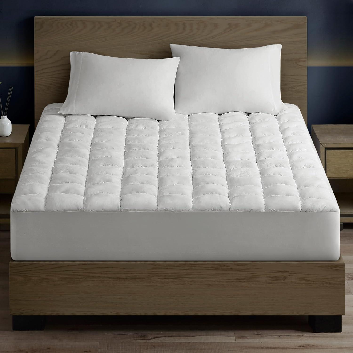 Dream Puff Overfilled Down Alternative Mattress Pad