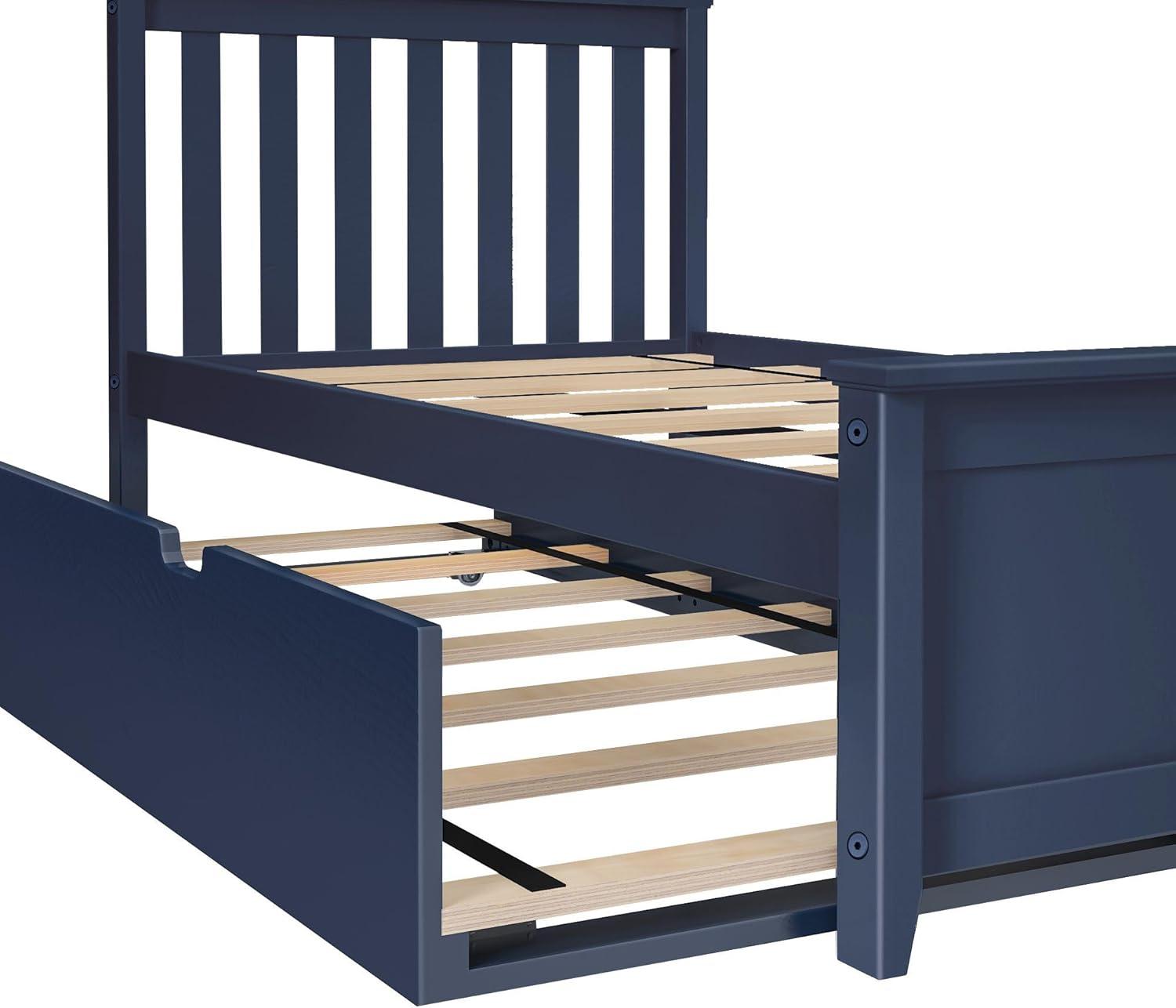 Max & Lily Twin-Size Bed with Trundle