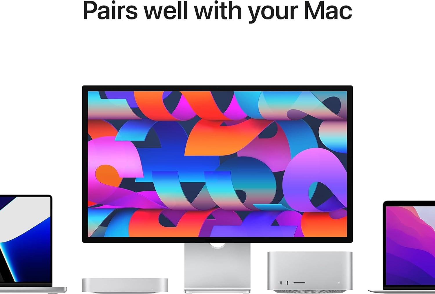 Studio Display 27" 5K Retina Monitor, Standard Glass, VESA Mount Adapter