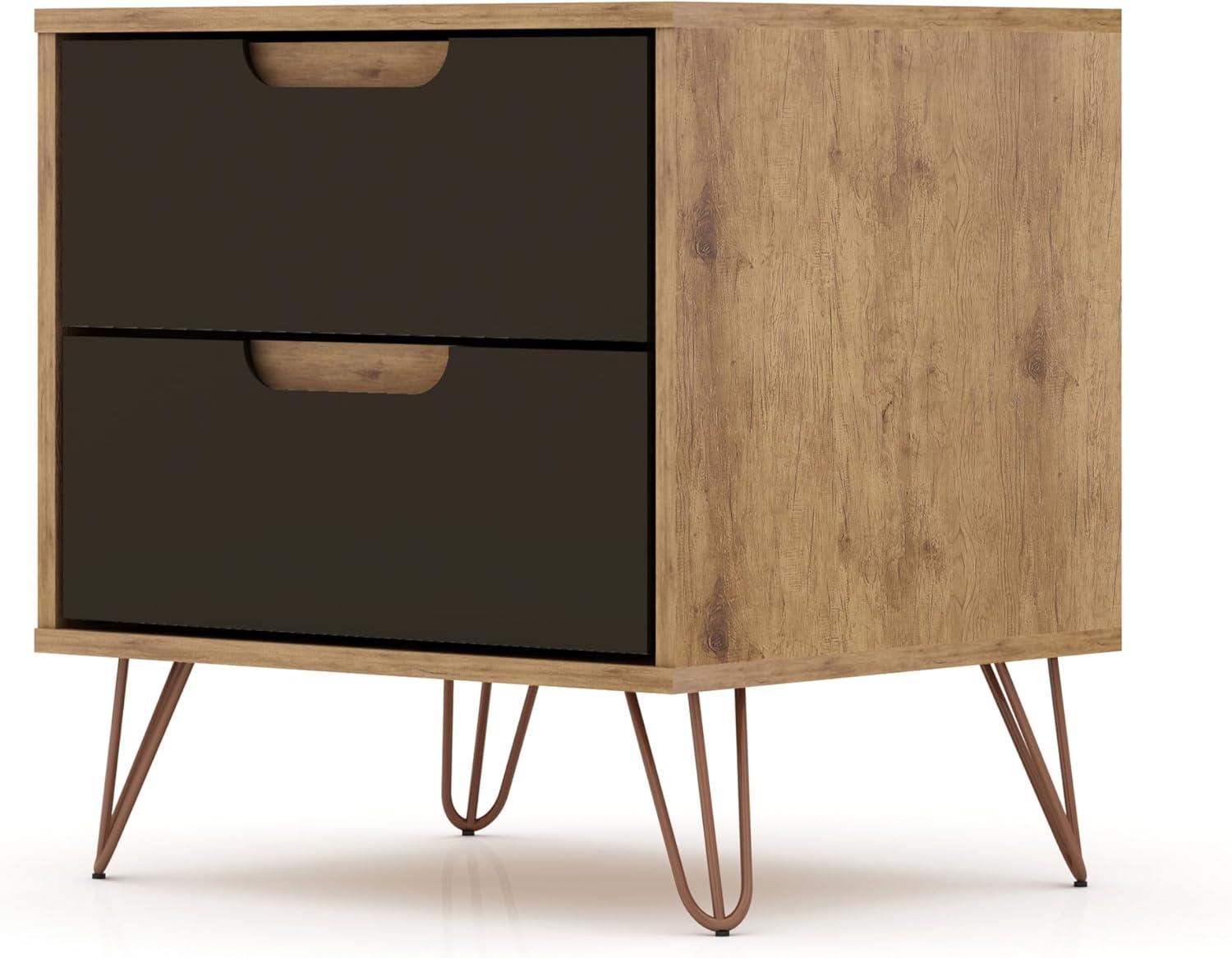 2.0 Rockefeller Nightstand - Manhattan Comfort