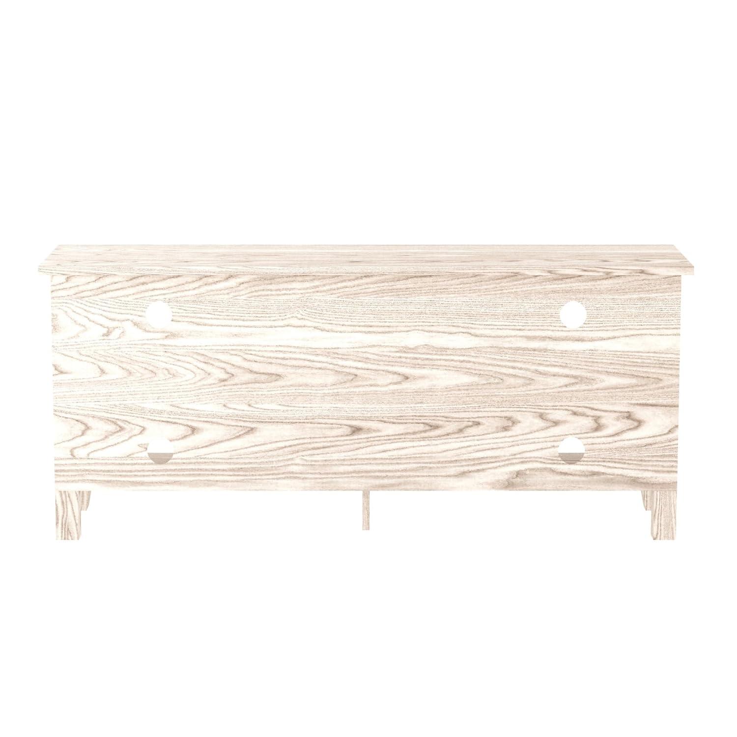 Walker Edison Traditional Fireplace TV Stand for TVs up to 64" - Whitewash