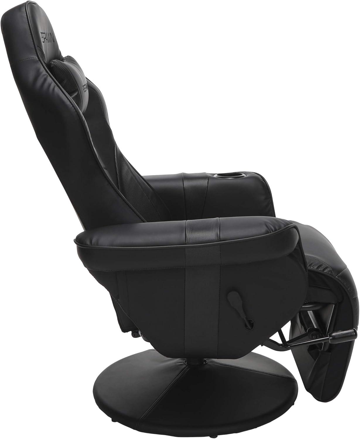 RESPAWN 900 Gaming Recliner - Video Games Console Recliner Chair, Computer Recliner, Adjustable Leg Rest and Recline, Recliner with Cupholder, Reclining Gaming Chair with Footrest