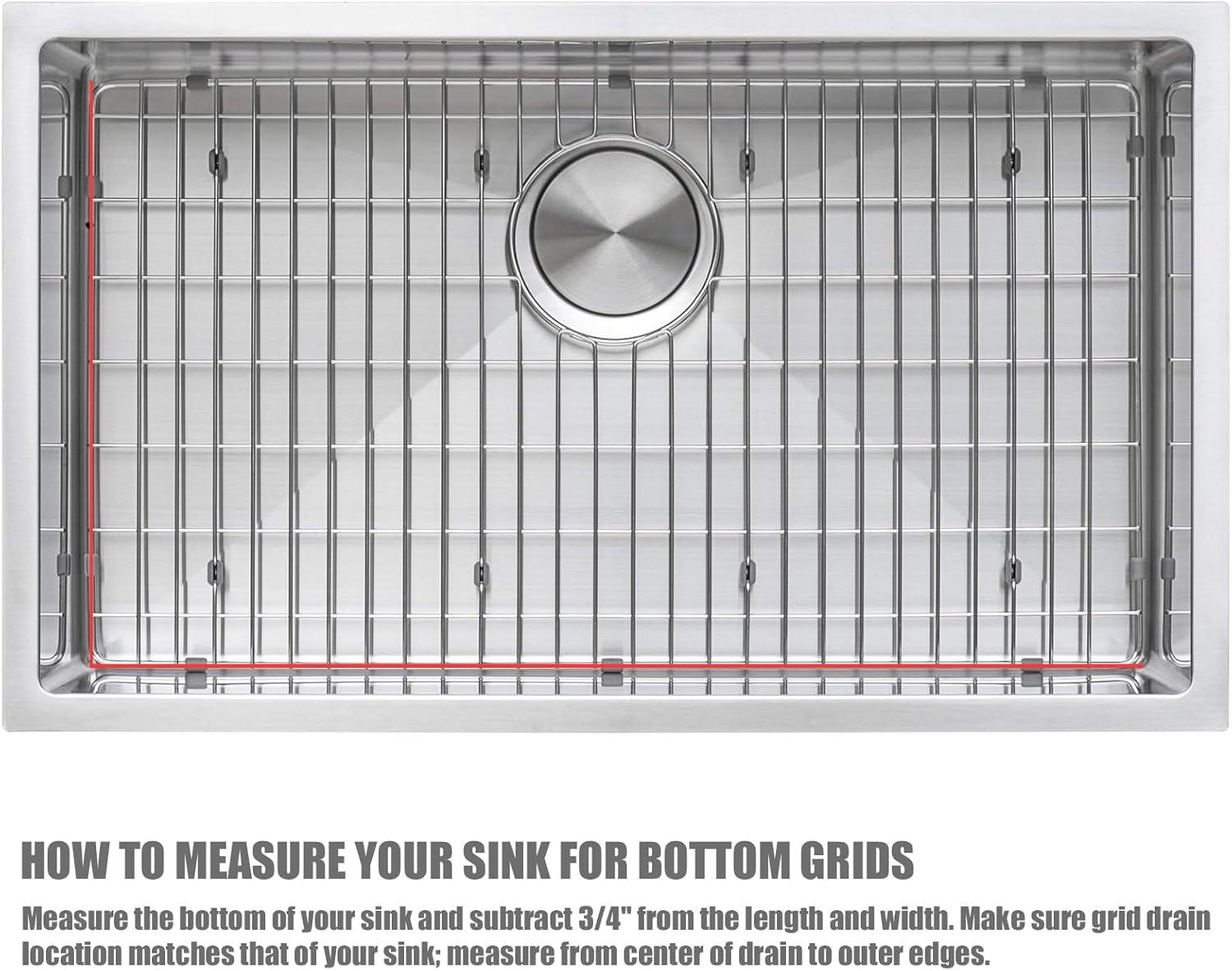 Elkay Crosstown Stainless Steel 26-3/8" x 14-3/8" x 1-1/4" Bottom Grid
