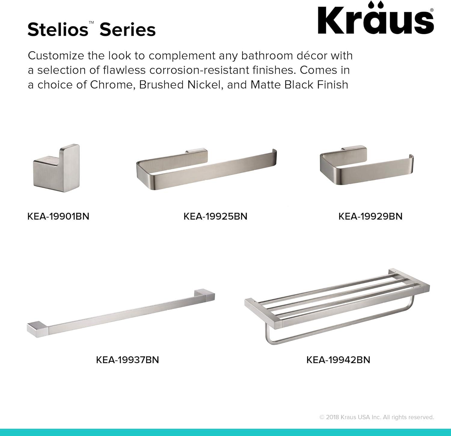 Stelios Wall Mounted Towel Hook