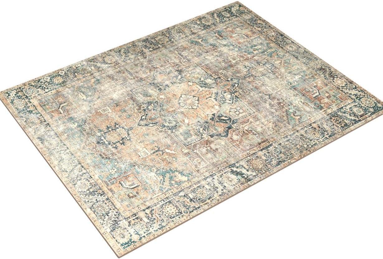 Loloi II Loloi Margot Terracotta / Lagoon Area Rug feat. Cloudpile