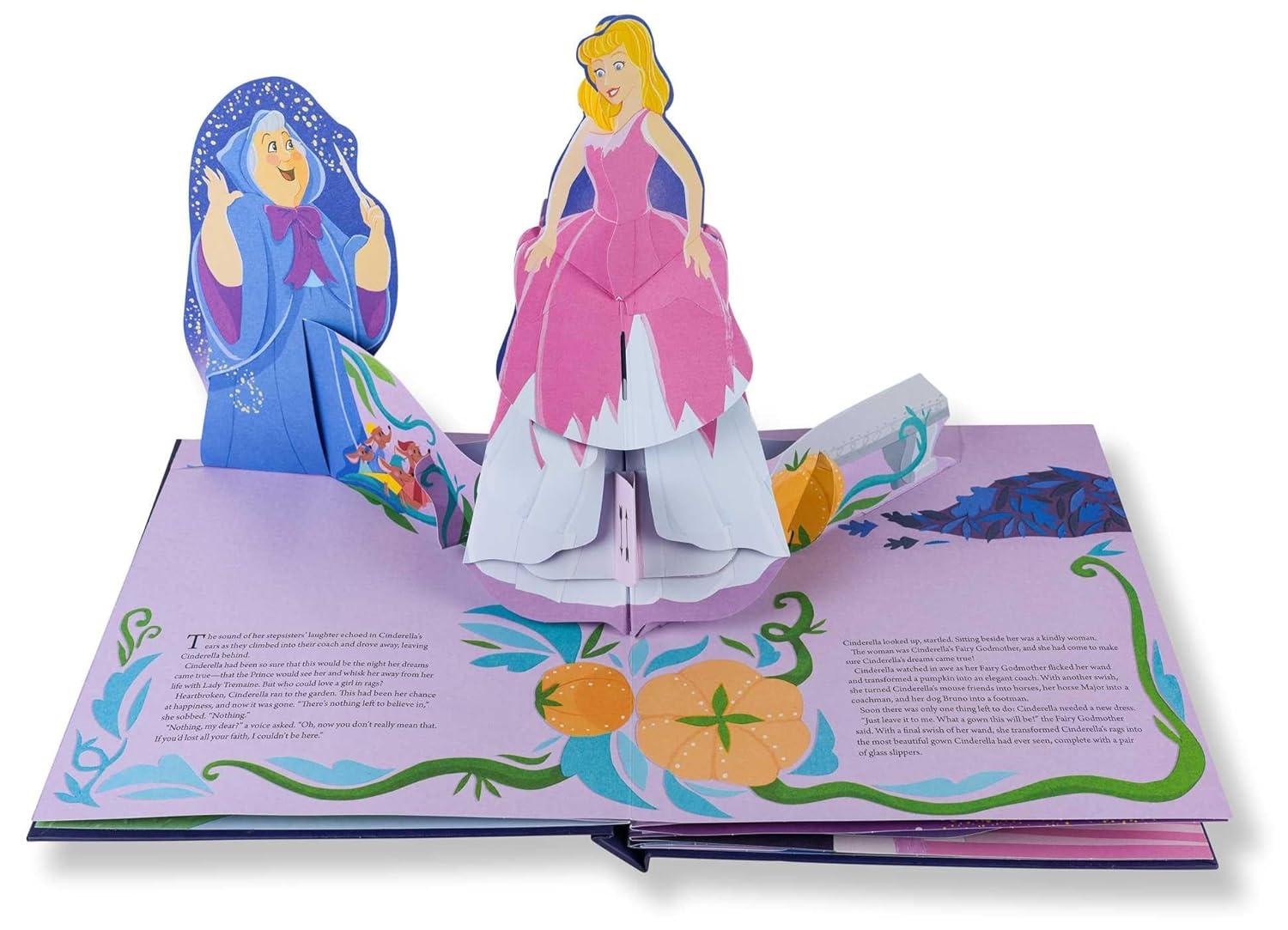 Disney: Cinderella Pop-Up Book - (Disney Princess) by Matthew Reinhart (Hardcover)