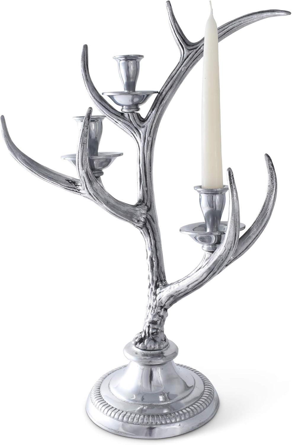 Antler 17.50'' H Metal Tabletop Candelabra