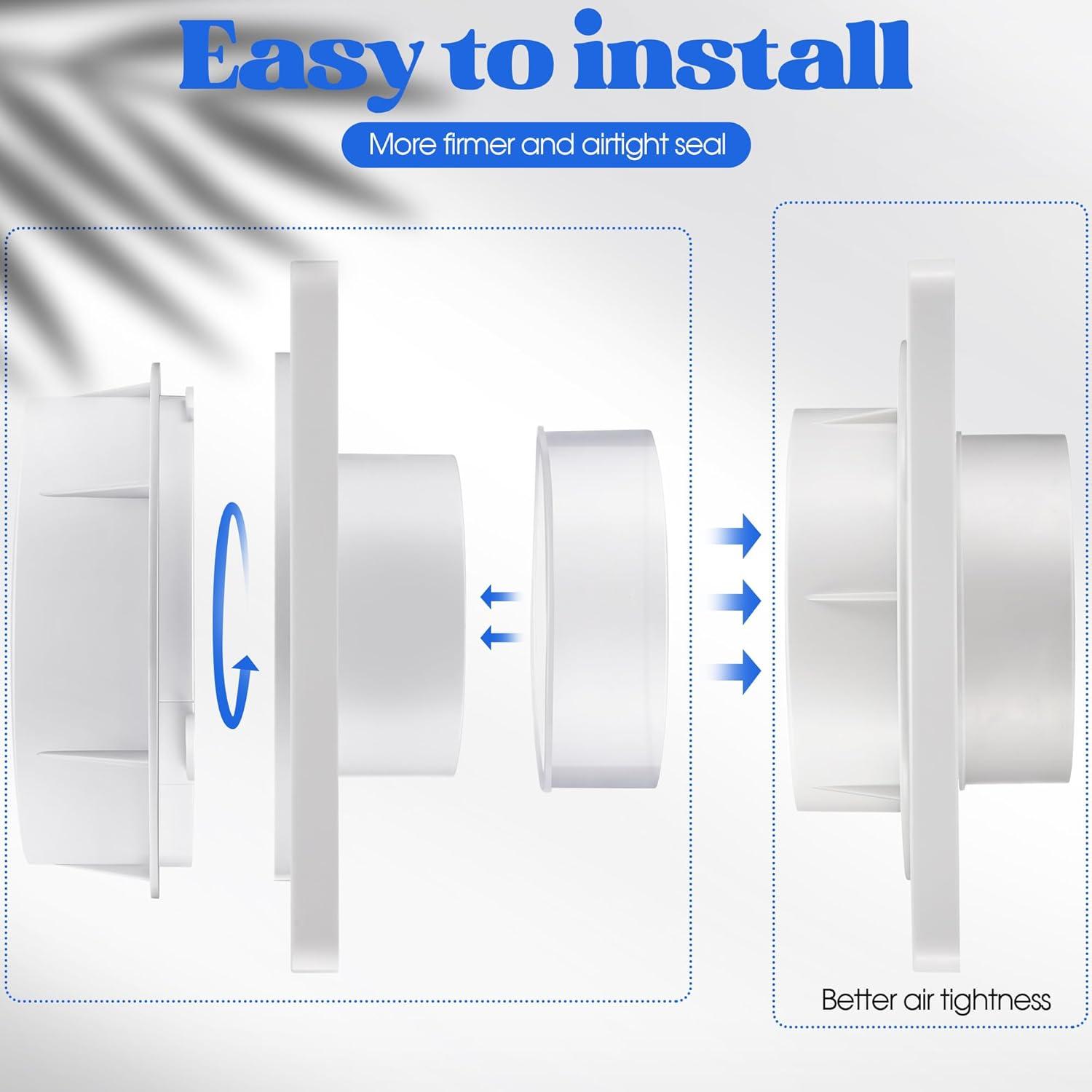 Dryer Machine Ventilation Kit Dryer Ventilation Wall Panel Connector Kit