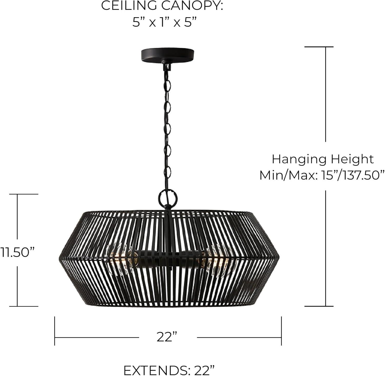 Kaiya 4 - Light Geometric Pendant