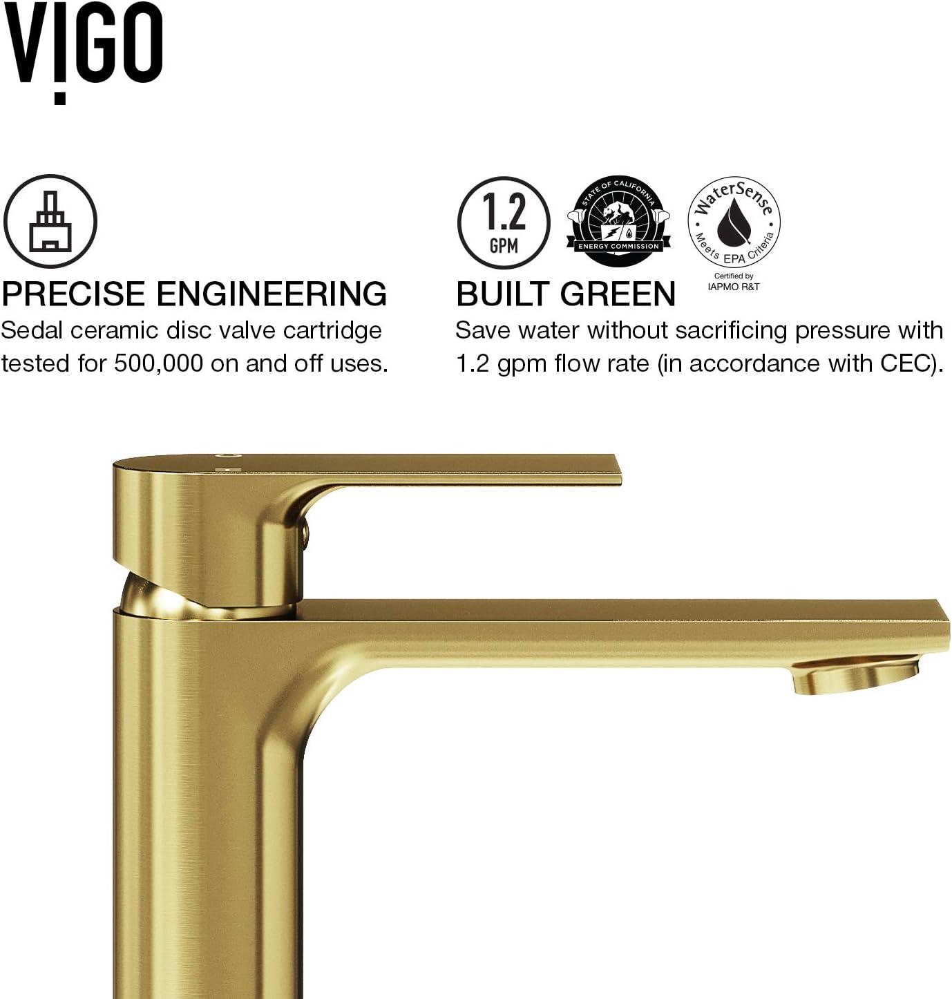 Davidson 6" H Single Handle Single Hole Bathroom Faucet