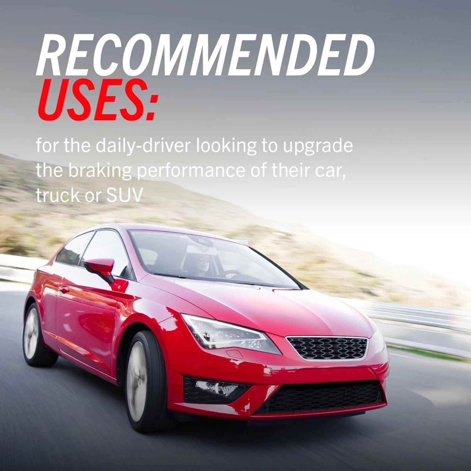 PowerStop Front and Rear Z23 Evolution Sport Carbon-Fiber Ceramic Brake Pad and Drilled & Slotted Rotor Kit Fits: MERCEDES-BENZ Select Models K7828