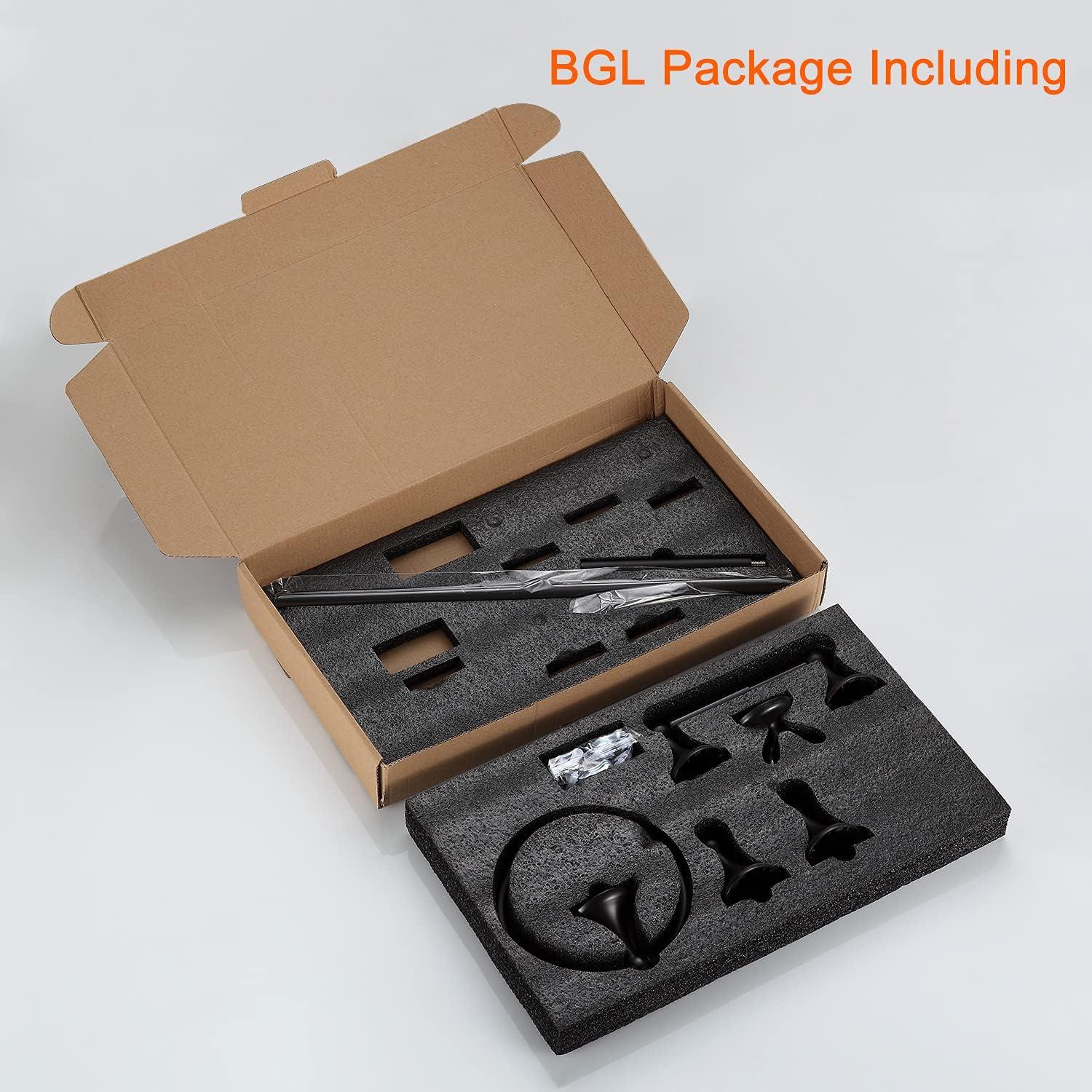 Oil-Rubbed Bronze 8-Piece Bathroom Hardware Set with Adjustable Towel Bars