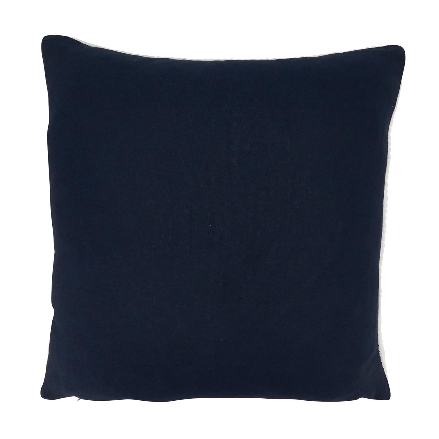 Saro Naviguer Collection Cotton Pillow Cover