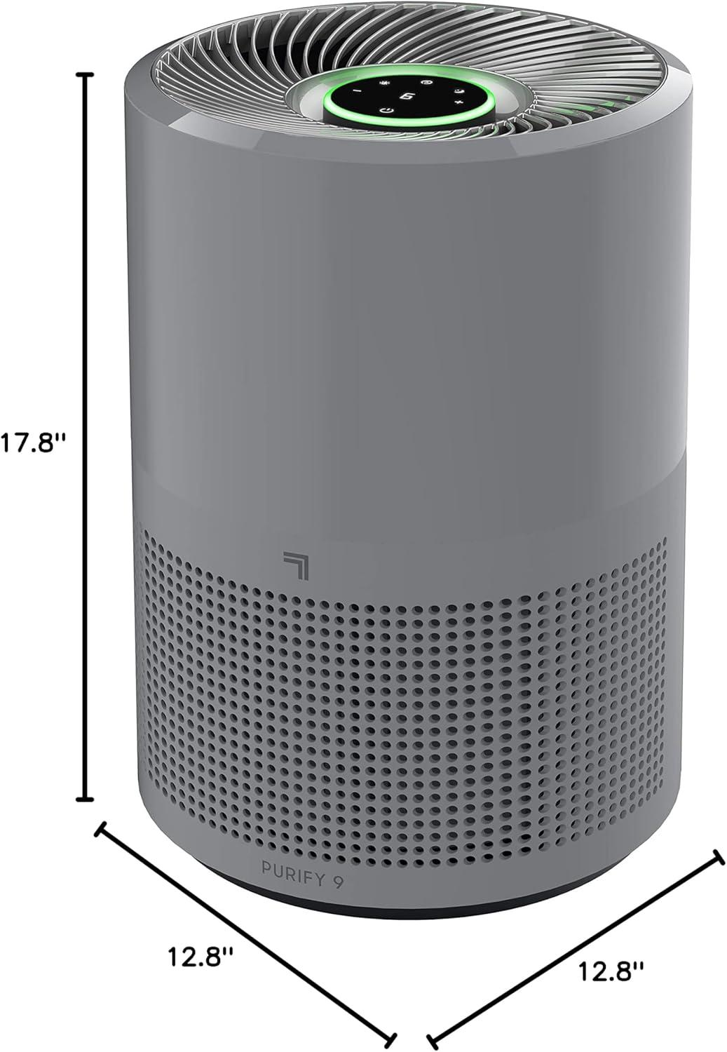 PURIFY 9 Whole Room Air Cleaner with True Hepa Filtraction