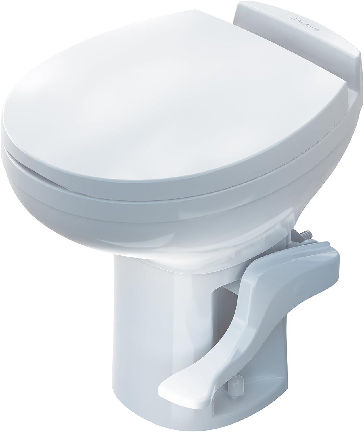 Thetford Aqua-Magic Residence RV Toilet, High, Round, White, 42169