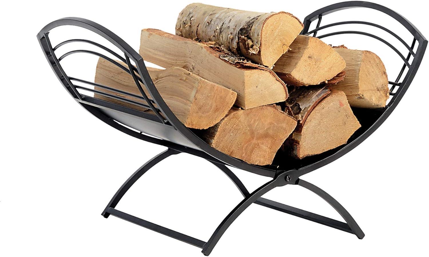 ShelterLogic Fireplace Classic Steel Log Carrier