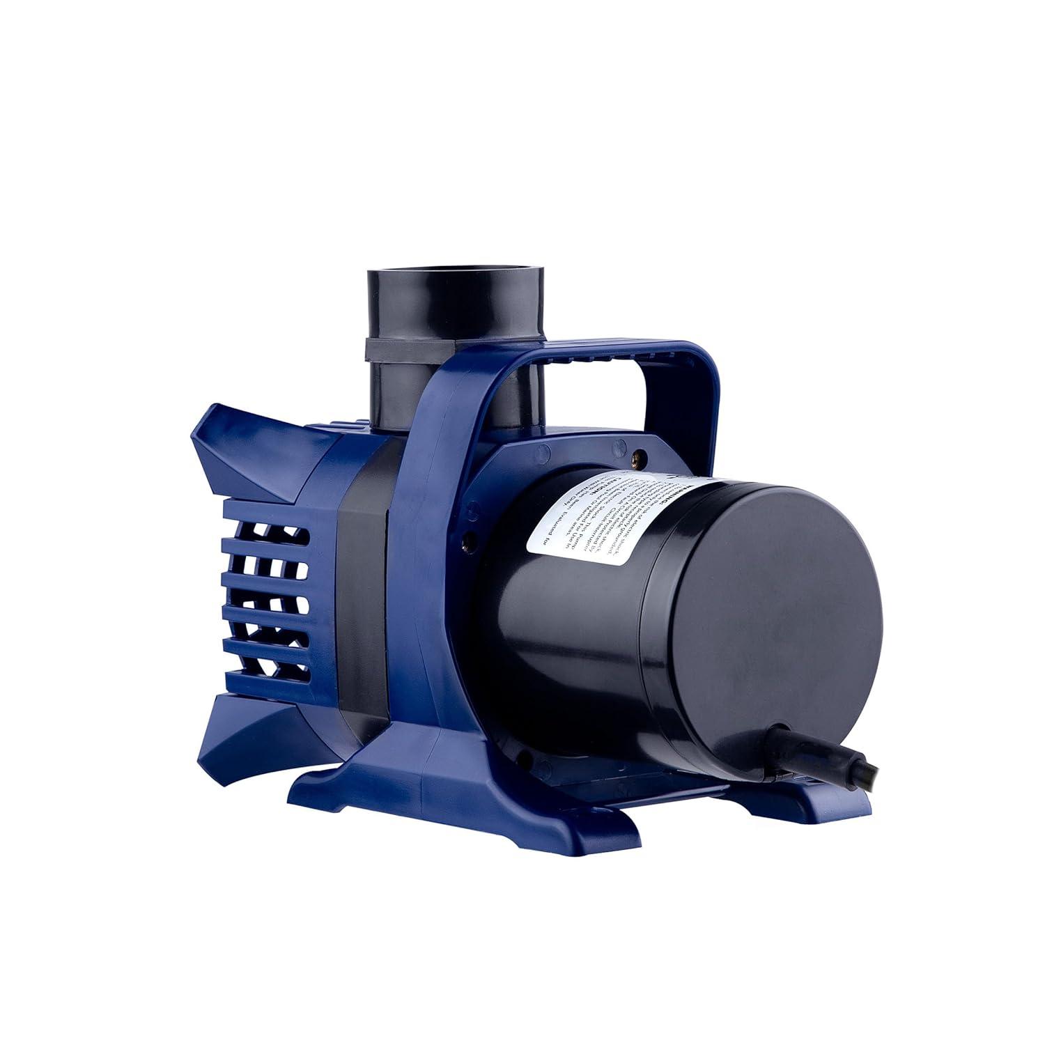 3100GPH Cyclone Pump with 33' Cord - Blue - Alpine Corporation: Submersible, Ceramic Shaft, Vortex Impeller