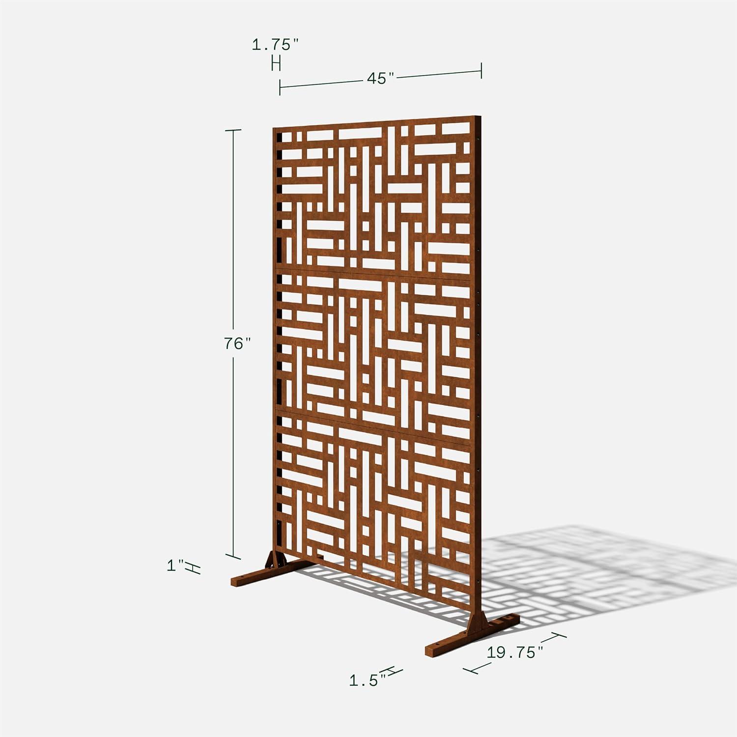 Privacy Screens - Corten Steel