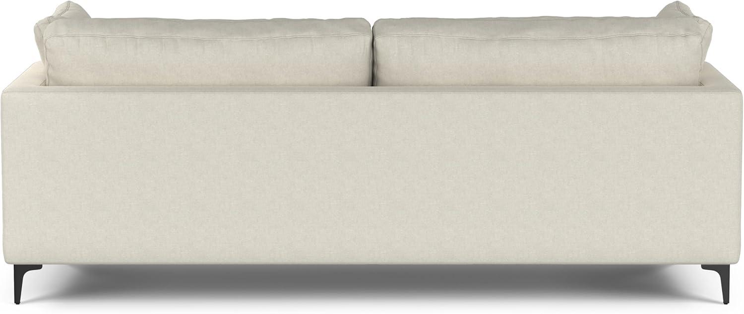 Simpli Home Ava 90-inch Sofa in Tightly Woven Performance Fabric