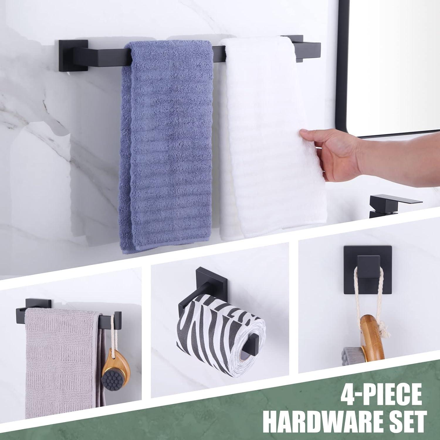 4 - Piece Bathroom Hardware Set