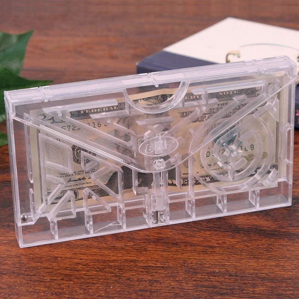 BILZ Money Puzzle E-Lope - Brain Teasing Maze for Cash or Tickets - Fun Way to Give Gifts - Reusable Puzzle for Kids, Adults and All Ages