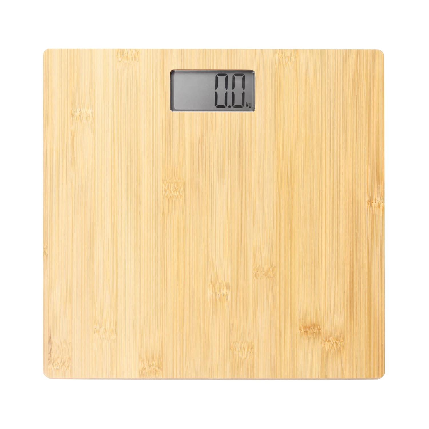 Prominence Home Ultra Thin, Clear Glass Scale With Easy To Read LCD Display - Auto Step On