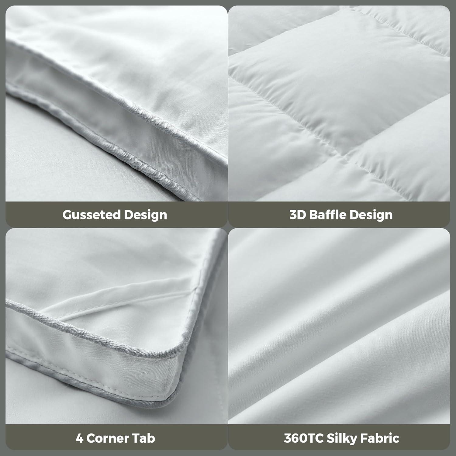 Peace Nest Heavyweight Feather & Down Fiber Duvet Insert