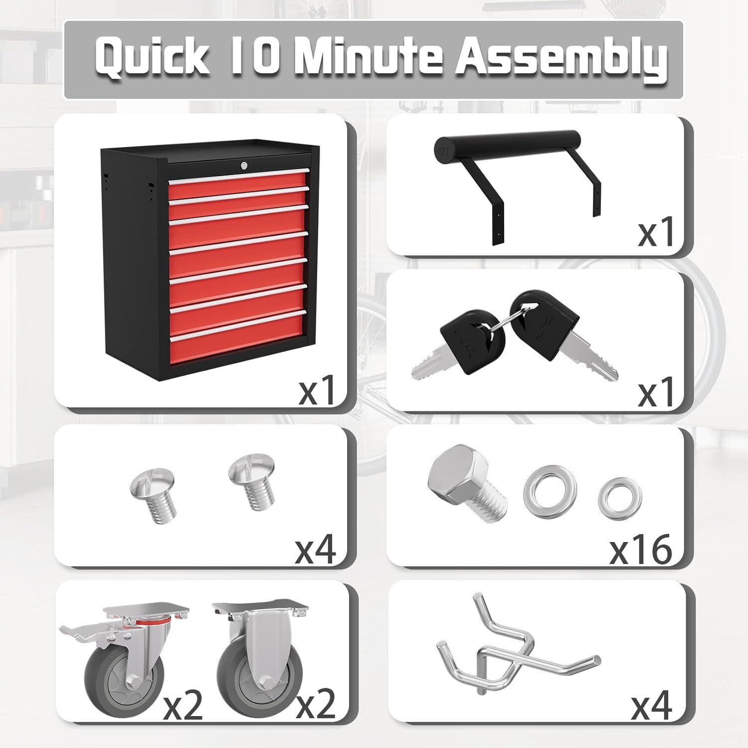 17 Stories 7-Drawers Tool Chest